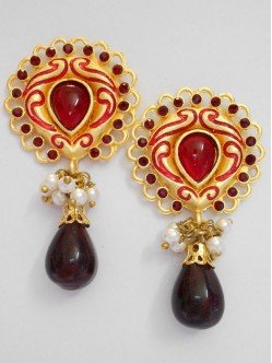 Polki Earrings